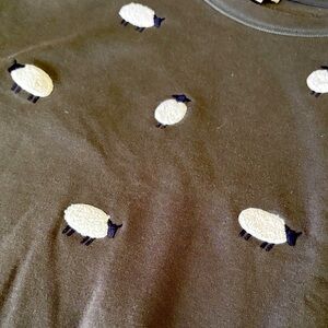 Talbots Olive Green Top